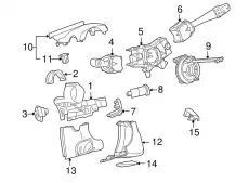 CLAMP 15891967 GM