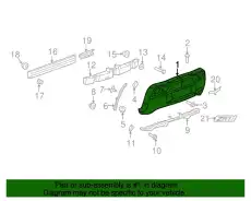 FASCIA 15895252 GM