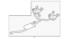 MUFFLER 15903511 GM