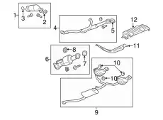 MUFFLER 15903511 GM