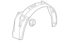 Подкрылок GM 15913335