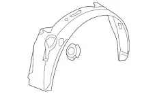Подкрылок GM 15913336