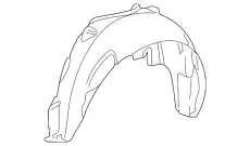 Подкрылок GM 15952291