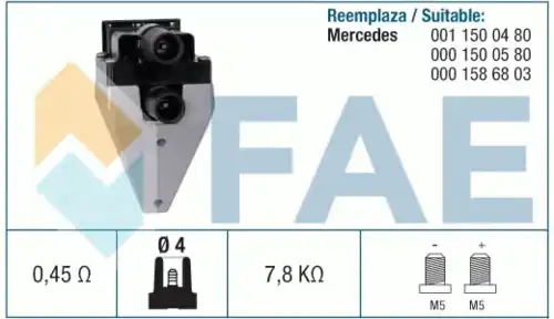 Катушка зажигания FAE 80212