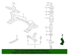 Кулак поворотный GM 18060622