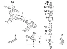 Кулак поворотный GM 18060622