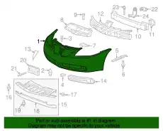 FASCIA 19151158 GM