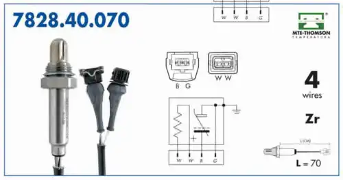 лямбда-зонд AR 7828.40.070 MTE-THOMSON
