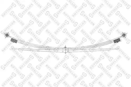 Рессора подвески STELLOX 12-00023-SX