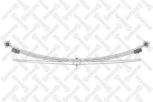 Рессора подвески STELLOX 12-00024-SX