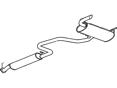 MUFFLER 19257425 GM
