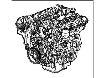 F-REMANUFACTURED ENGINE 19259244 GM