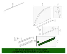 MOLDING 19259499 GM