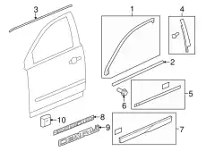 MOLDING 19259500 GM