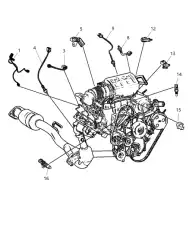 лямбда-зонд Opel 56041 950 AA CHRYSLER