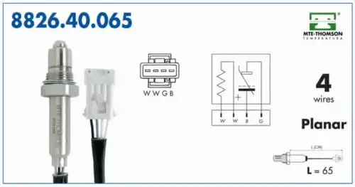лямбда-зонд Volv 8826.40.065 MTE-THOMSON