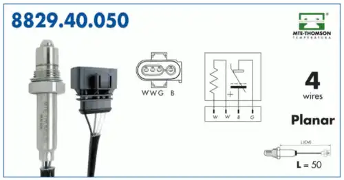 лямбда-зонд VW 8829.40.050 MTE-THOMSON