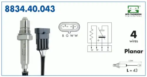 лямбда-зонд AR 8834.40.043 MTE-THOMSON