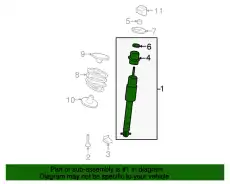 W-ABSORBER KIT 19302768 GM