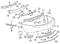 FASCIA 19303147 GM