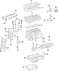 Распредвал GM 19316108