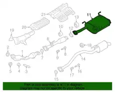 F-MUFFLER 19316295 GM