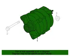 Генератор GM 19317322