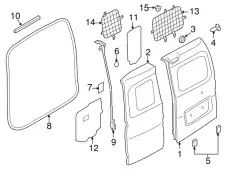 F-DOOR 19317360 GM