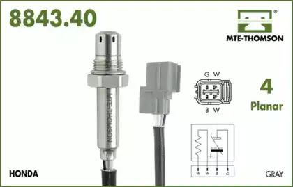 лямбда-зонд Hond 8843.40.057 MTE-THOMSON