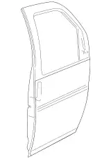 DOOR 19332323 GM