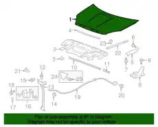 HOOD 19354890 GM