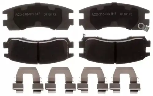 Тормозные колодки дисковые GM 19360243