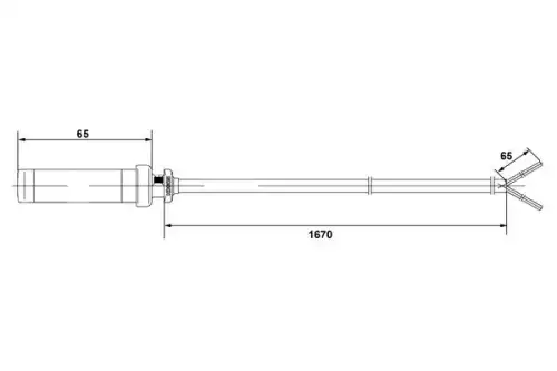 Датчик ABS BOSCH 0 265 004 010