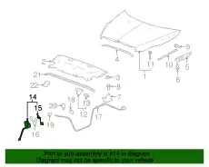 ЗАМОК/LATCH 20765607 GM