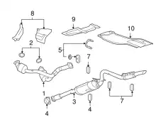MUFFLER 20779916 GM