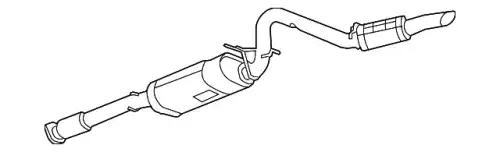 MUFFLER 20779916 GM