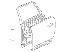 DOOR 20792688 GM