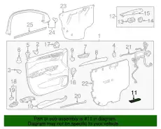 Подкрылок GM 20795491