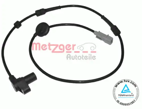 Датчик ABS METZGER 0900057