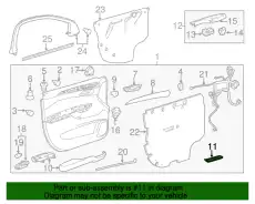 Подкрылок GM 20810895