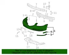 FASCIA 20827024 GM