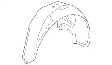 Подкрылок GM 20830612