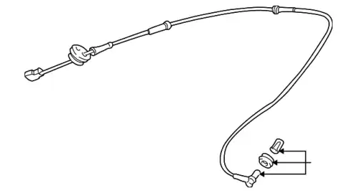 Датчик ABS VAG 8D0 927 807 F