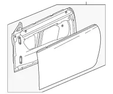DOOR 20838061 GM