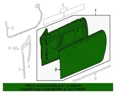 DOOR 20838061 GM