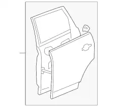 DOOR 20890799 GM