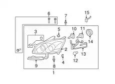 Фара GM 20912189
