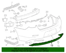 FASCIA 20913498 GM