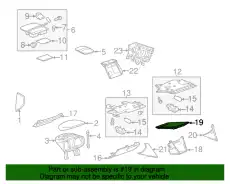 Подкрылок GM 20918118