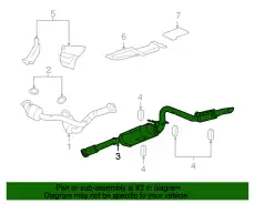 MUFFLER 20920636 GM